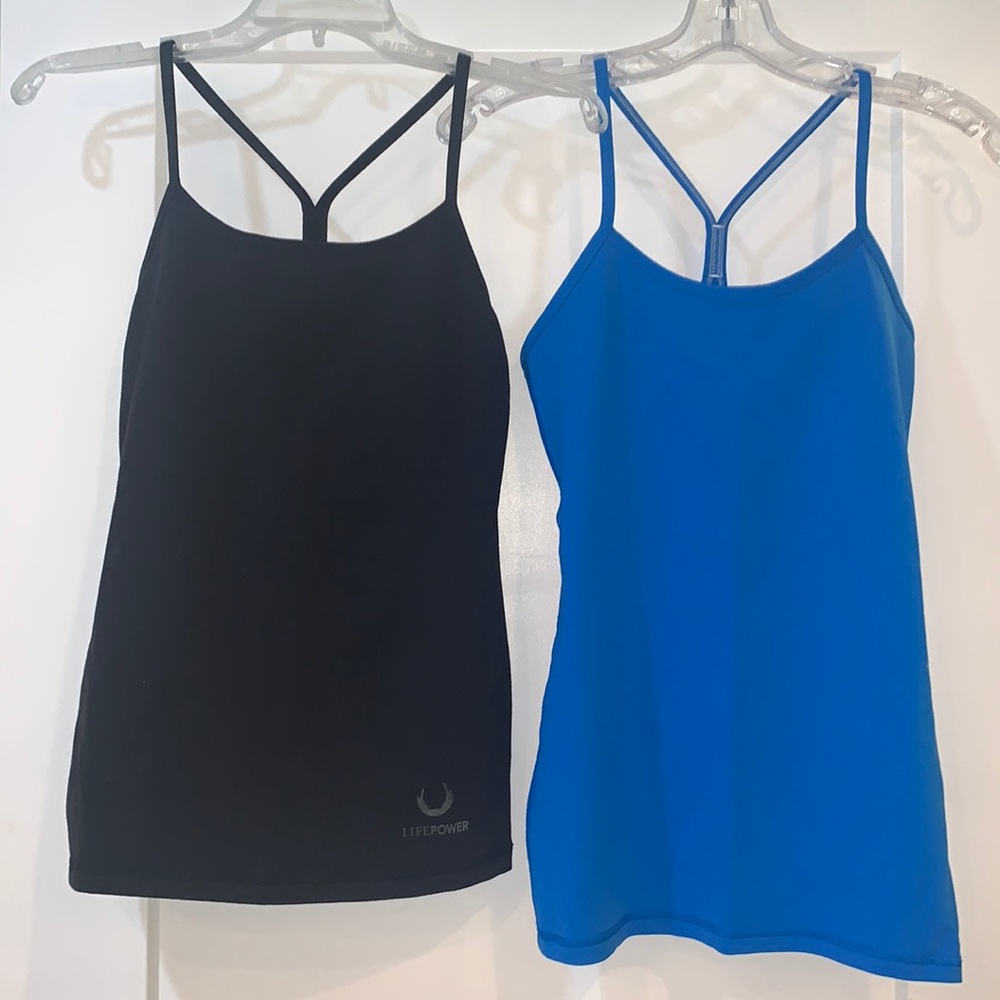 2 Lululemon Y-Back Tank Tops